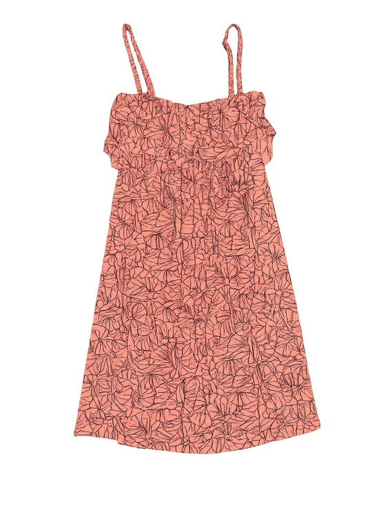 Soma Dresses & Skirts - Soma Coral Pink Floral Strapless Sundress Size Small